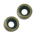 Set of 2 Lower Unit Oil Seals for Mercury Marine Mercruiser (26-30900T, 26-30900)
