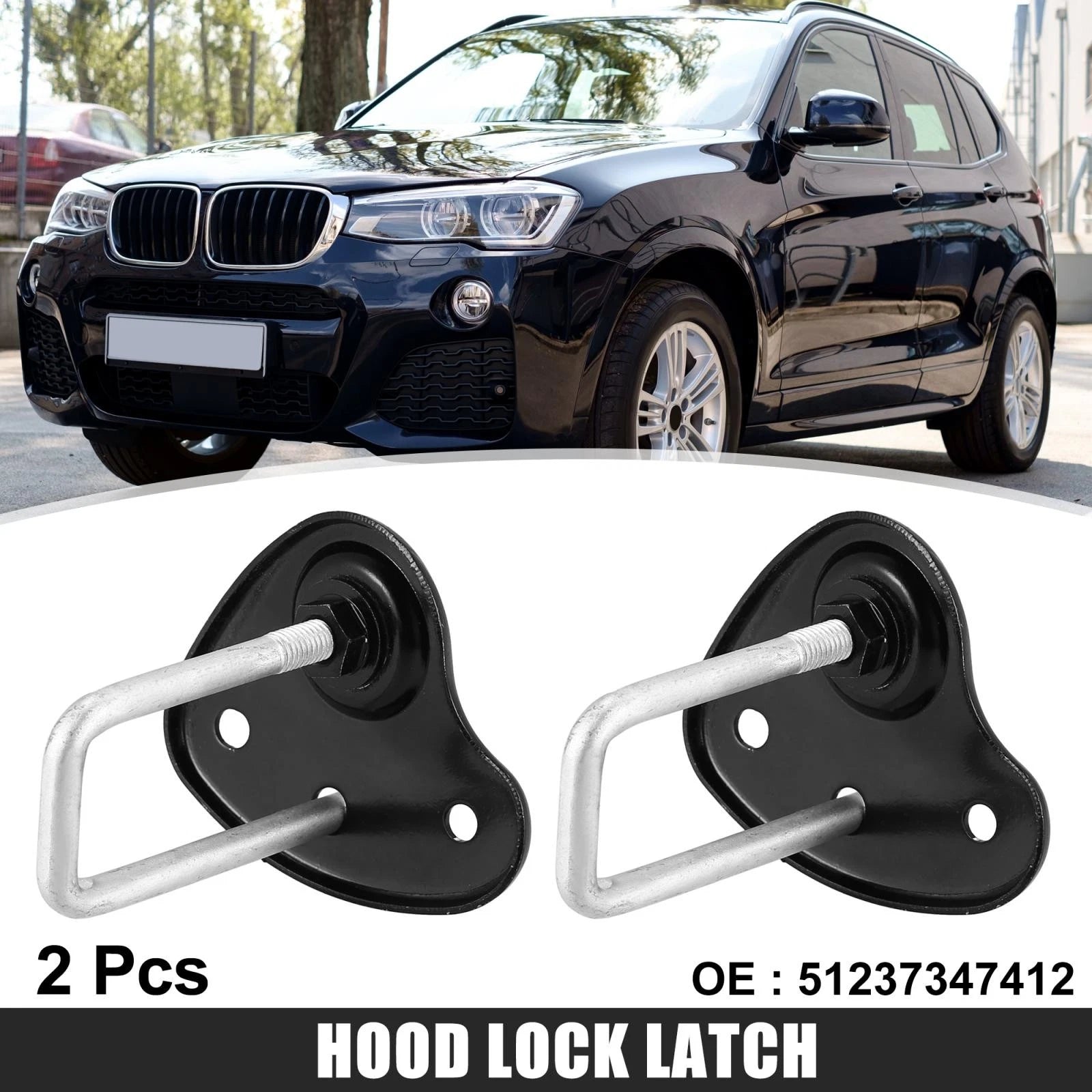 Hood Lock Latch Upper Replacement for BMW 530i 540i 740i XDrive (2017–2018)