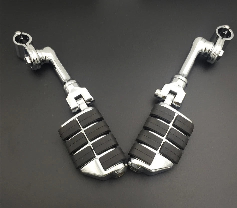 Chrome 1.5" Long Foot Peg for Honda Shadow Valkyrie (1997–2003)