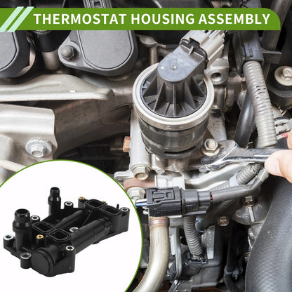Engine Coolant Thermostat Housing Assembly for BMW 328d xDrive (2014–2018)