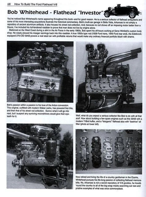 Ford Flathead V8 Builder's Handbook for Ford (1932–1953)