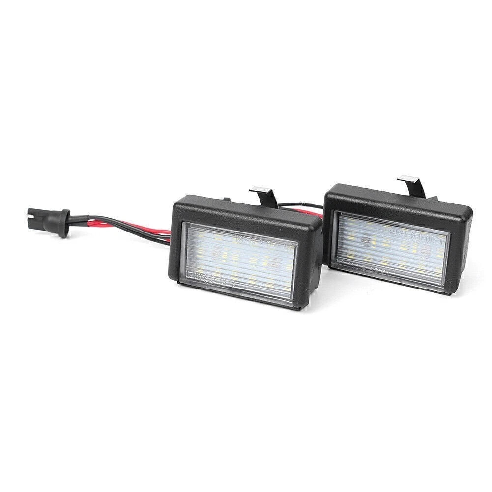 2X LED License Plate Light for Benz ML W164/X164 (2006–2015)