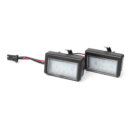 2X LED License Plate Light for Benz ML W164/X164 (2006–2015)