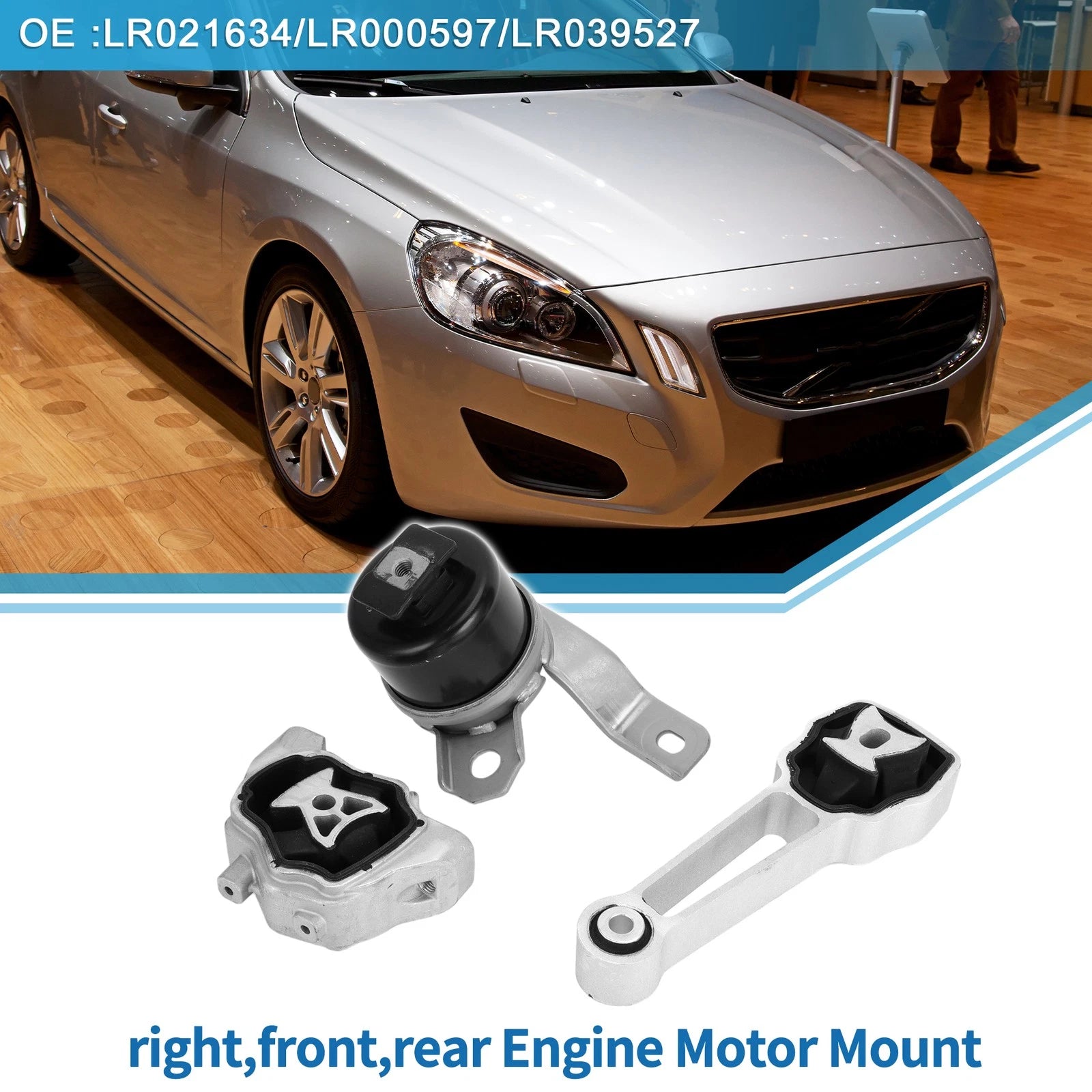 Engine Motor Mount for Land Rover LR2 3.2L V6 (2008–2012)