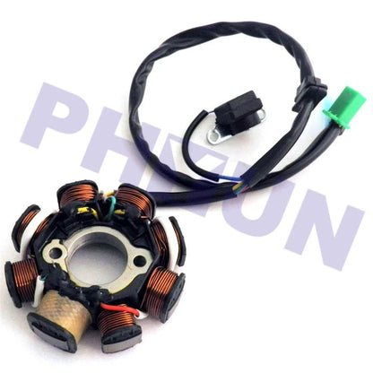 DC Ignition Stator Magneto Coil Generator 8 Pole for GY6 150cc 125cc (2000–2023)