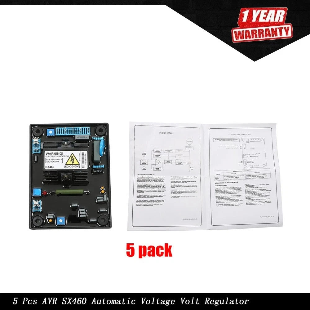 5X AVR SX460 Automatic Voltage Regulator for