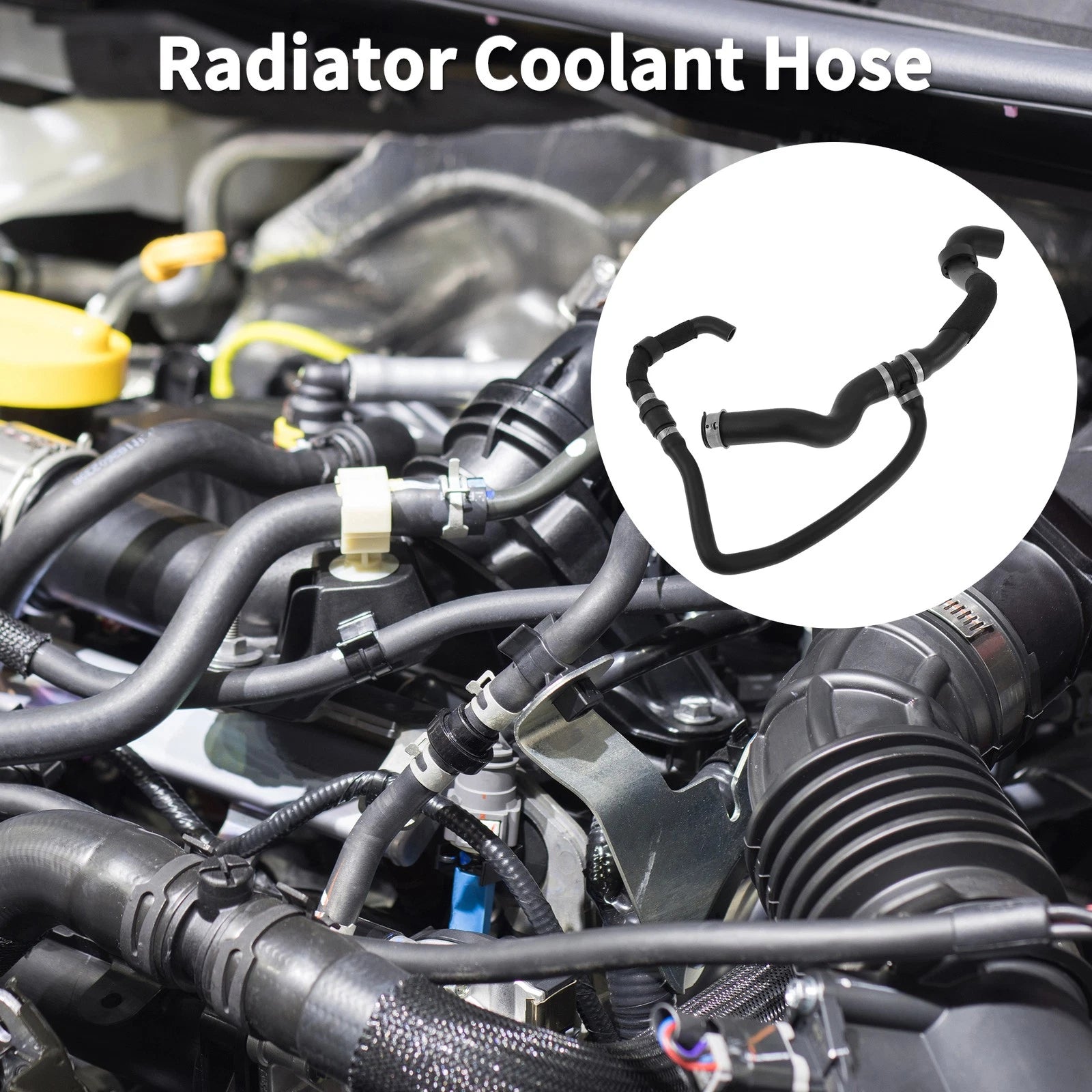 Radiator Coolant Hose for Mercedes-Benz GL320 ML320 (2007–2009) Rubber