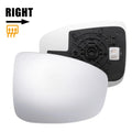 Right Side Mirror Glass w Backing Plate Heated for Mazda CX-5 (2013–2014)