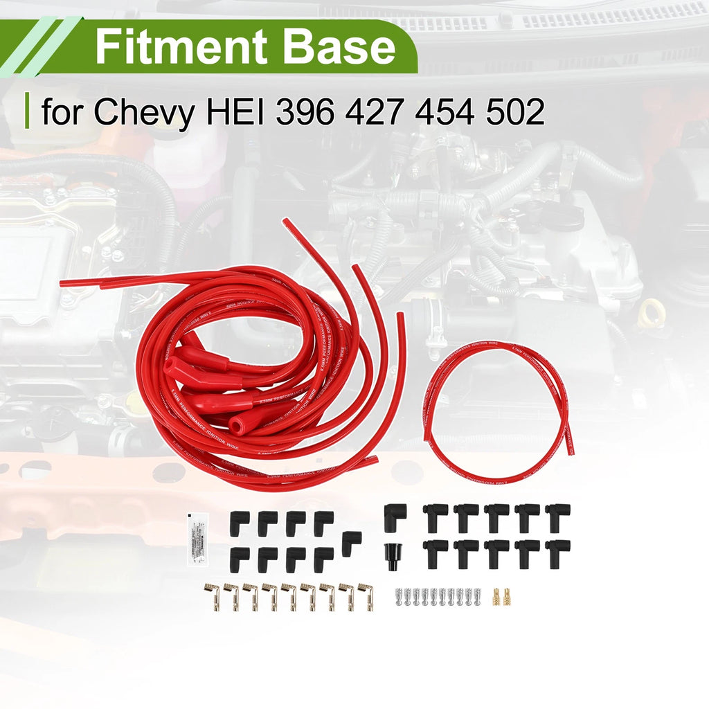 Spark Plug Wires Replacement for Chevy Big Block HEI 396 427 454 502
