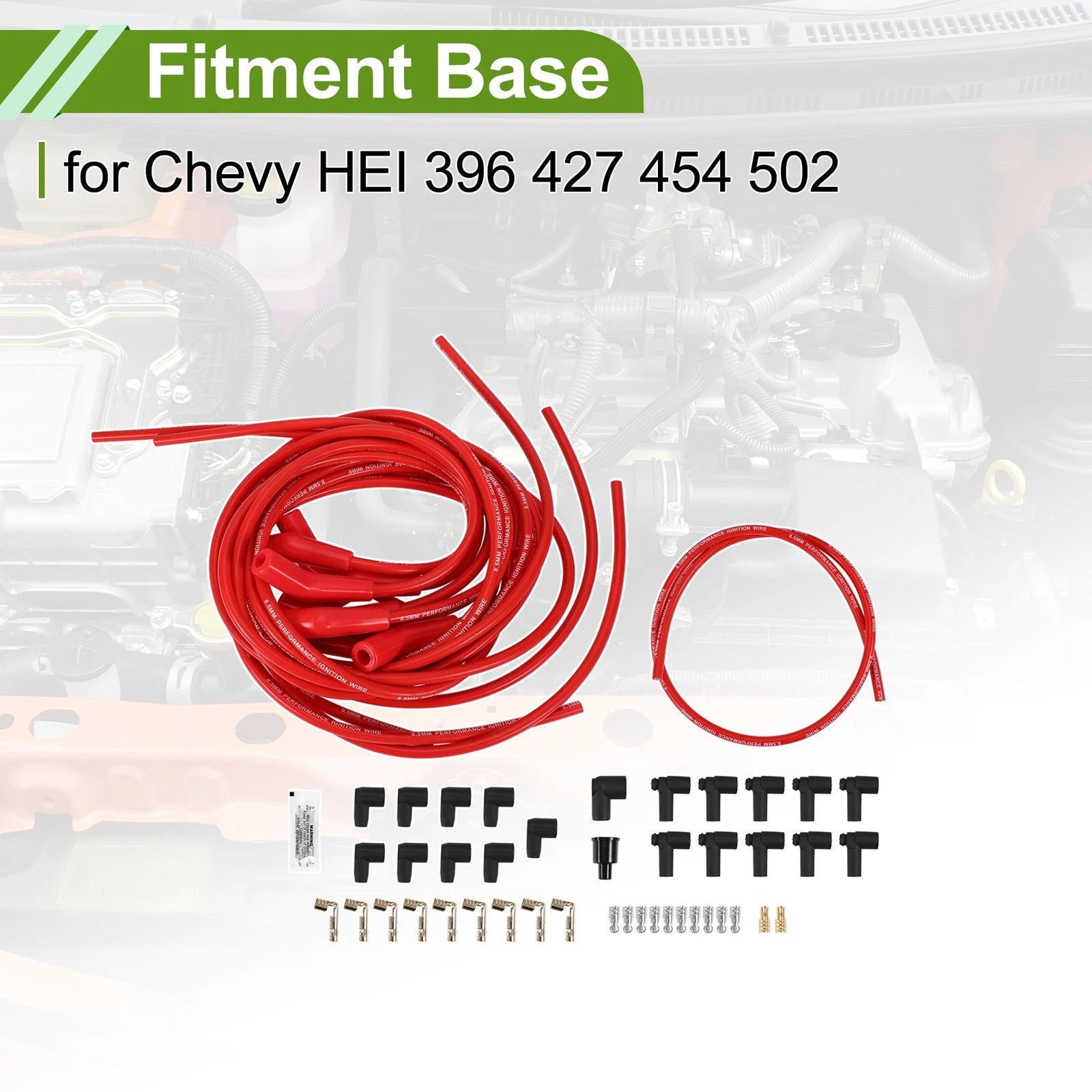 Spark Plug Wires Replacement for Chevy Big Block HEI 396 427 454 502
