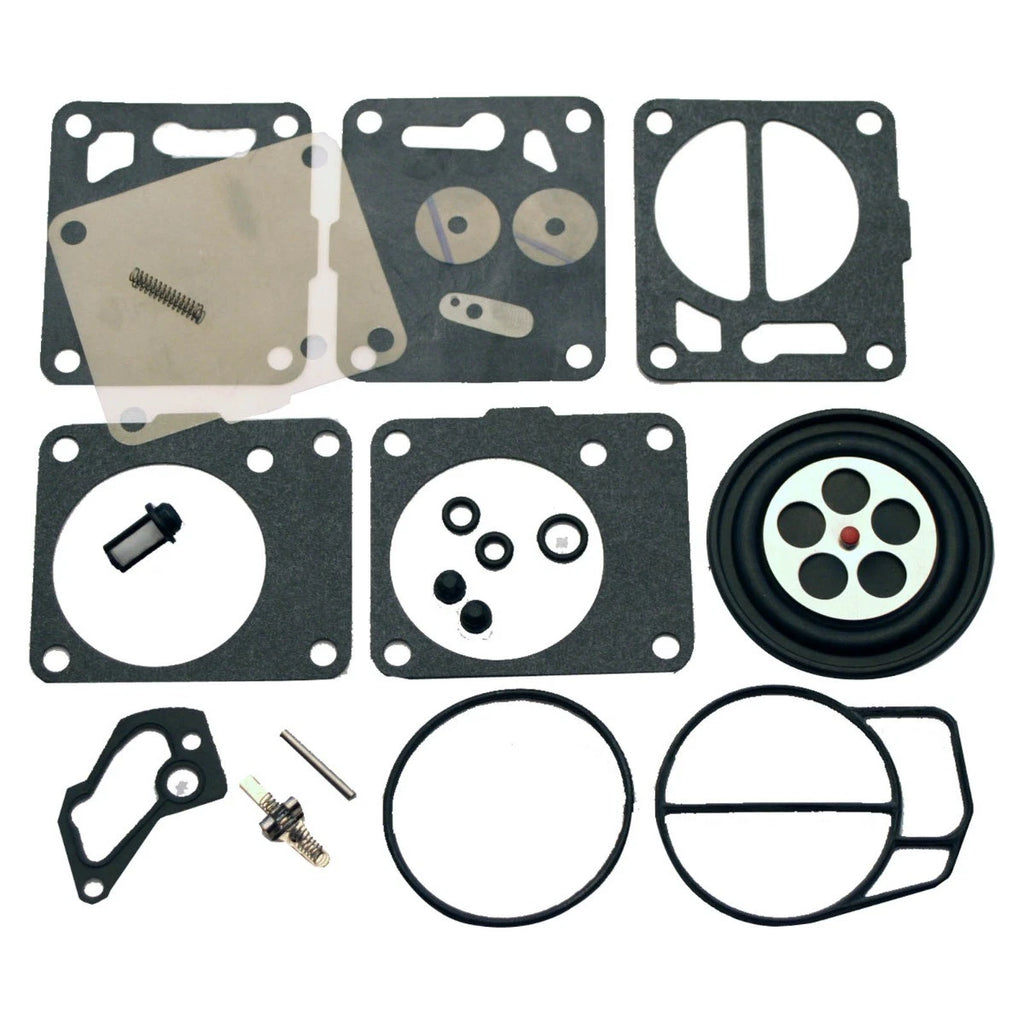 Dual Mikuni Carburetor Rebuild Kit for SeaDoo XP 657 (1993)