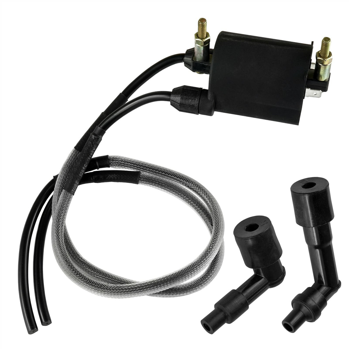 Ignition Coil with Spark Plug Cap Wire for Kawasaki Vulcan 1600 (2003-2008)