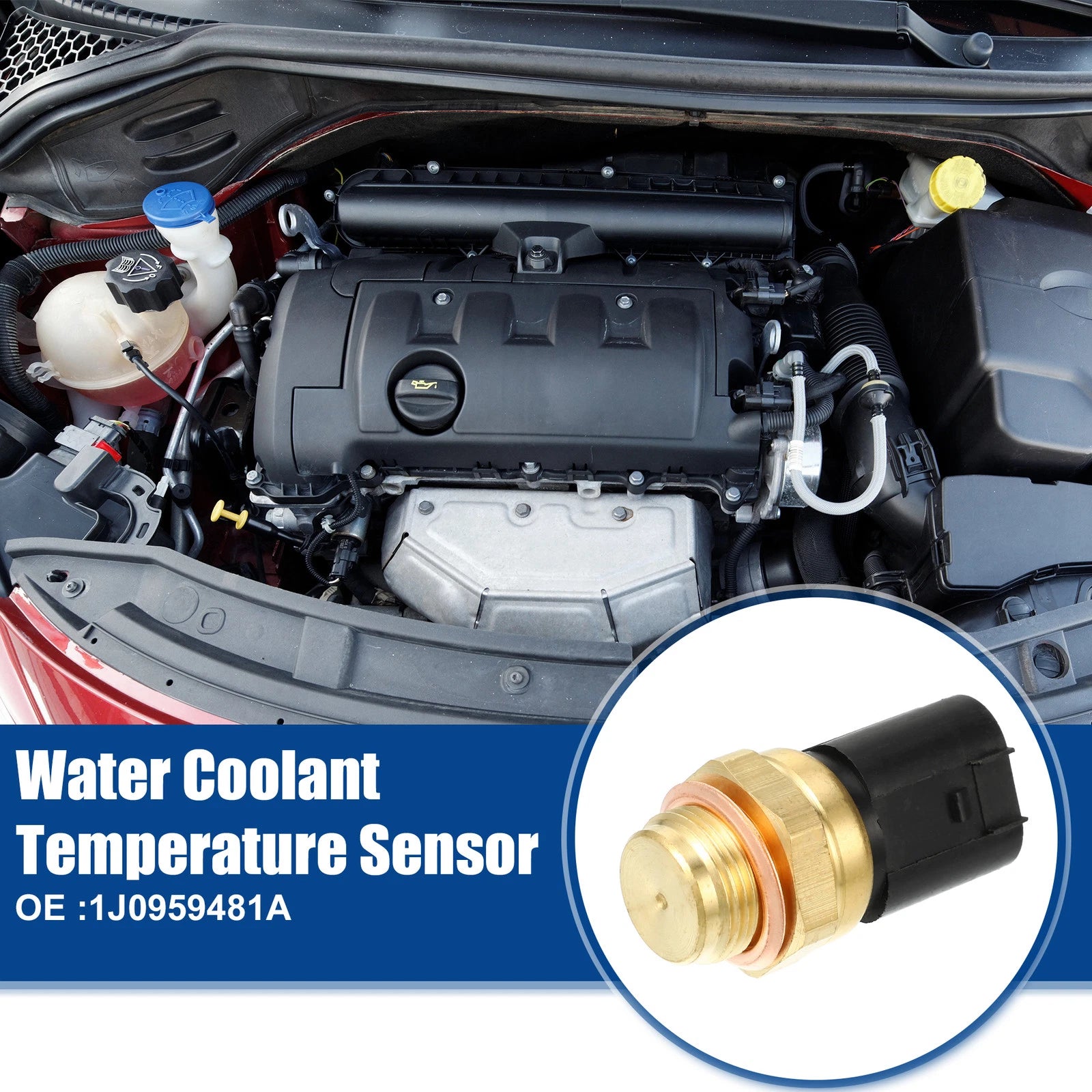 Engine Coolant Water Temperature Sensor for Audi A3 (2003–2013) No. 1J0959481A