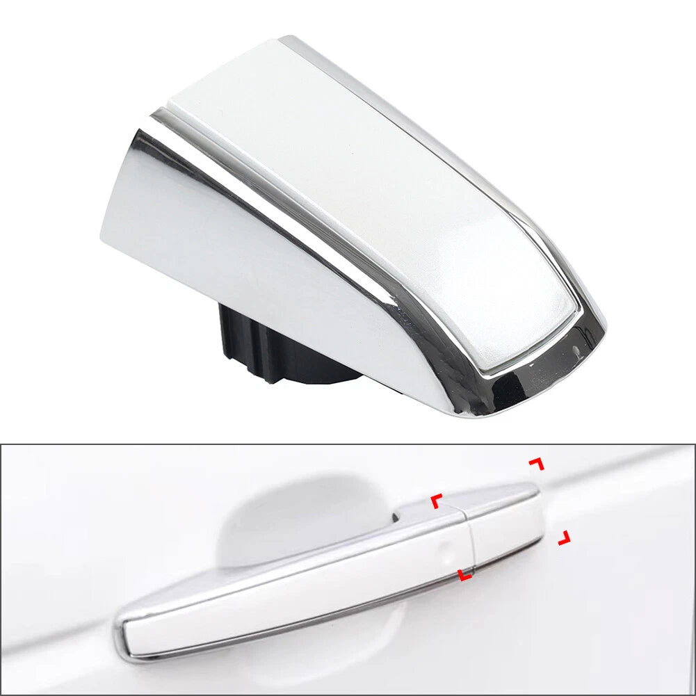 Right Chrome Rear Door Handle Cap for Land Rover Discovery 5 (2017–2023)