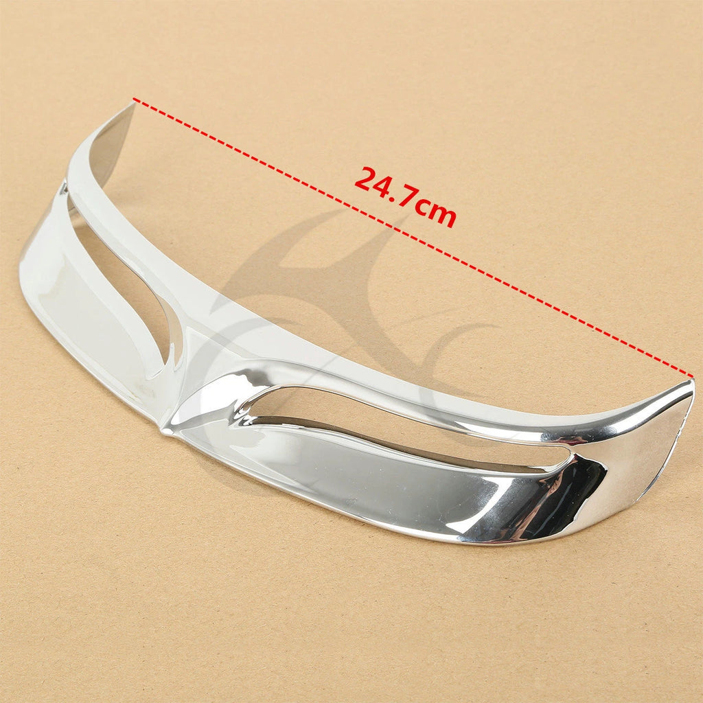 Chrome ABS Plastic Rear Fender Tip for Harley Fatboy FLSTF (2007–2017)