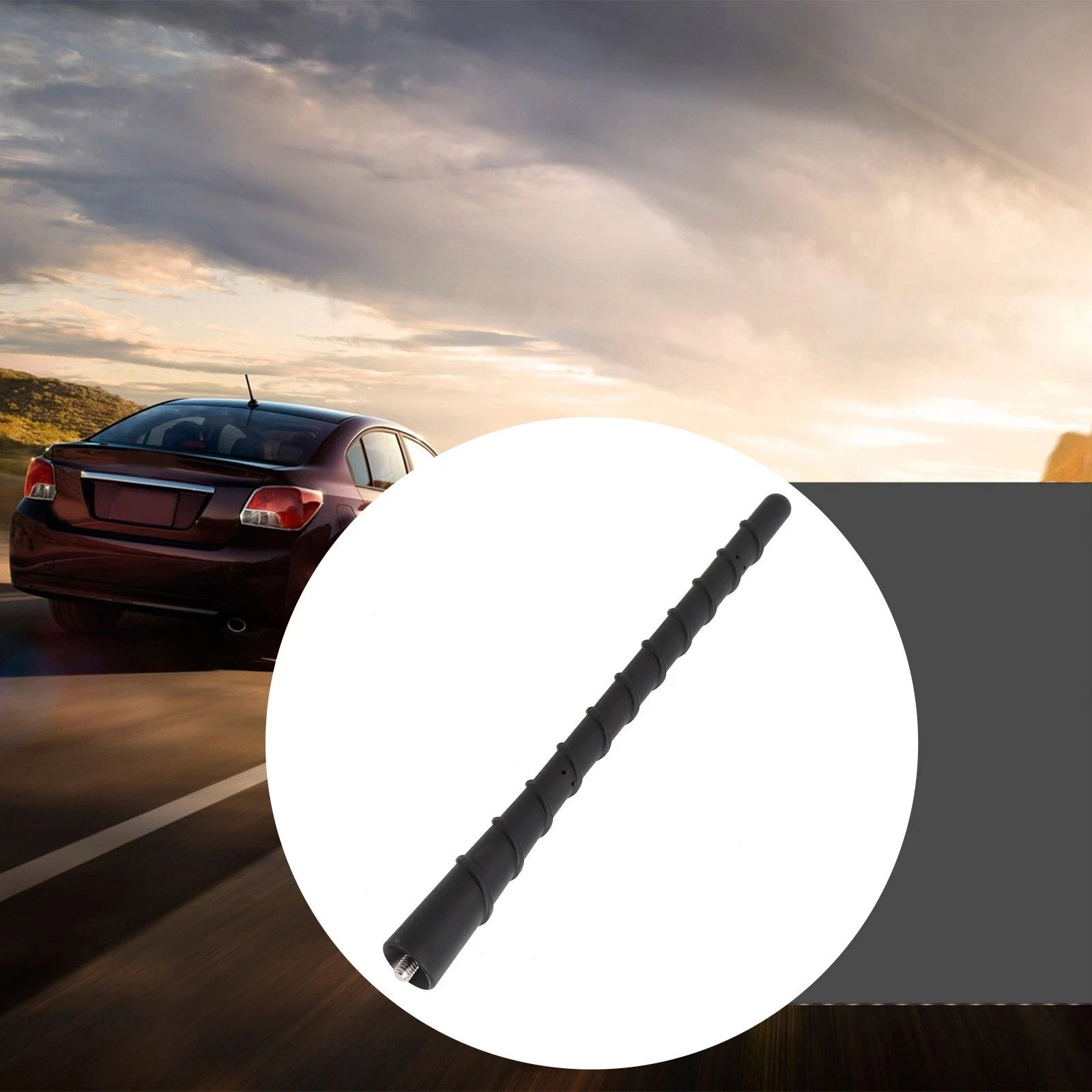 Black Antenna Mast for Nissan Rogue (2008–2016)