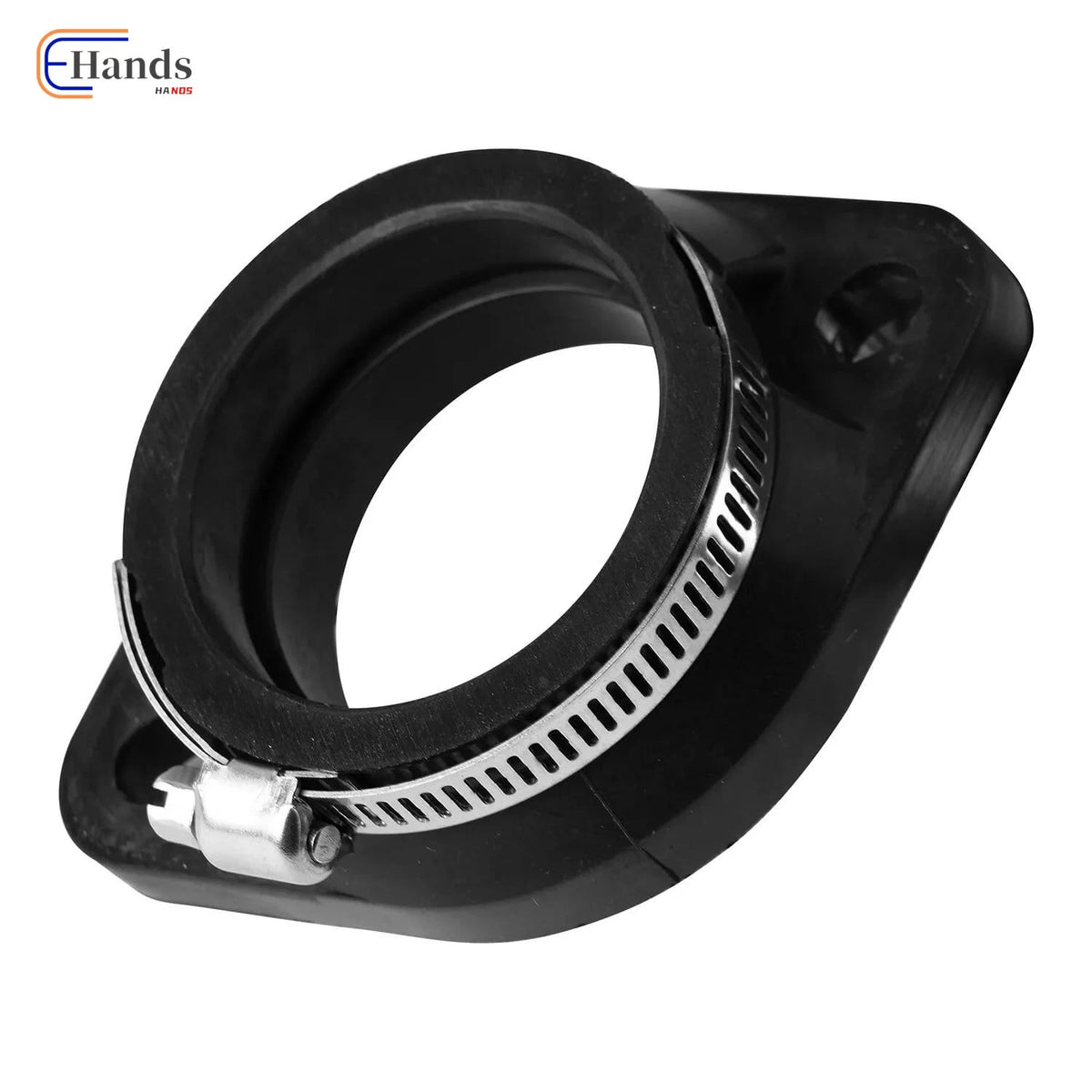 Rubber Manifold Flange 42mm Smoothbore Carb for Harley-Davidson (HS42/062-42K)