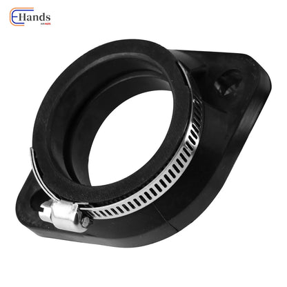 Rubber Manifold Flange 42mm Smoothbore Carb for Harley-Davidson (HS42/062-42K)