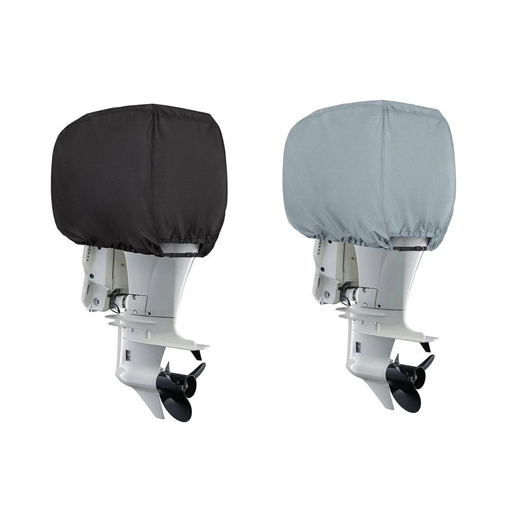 600D Boat Engine Cover for (Full Seam Seal Tape, Quick Release)