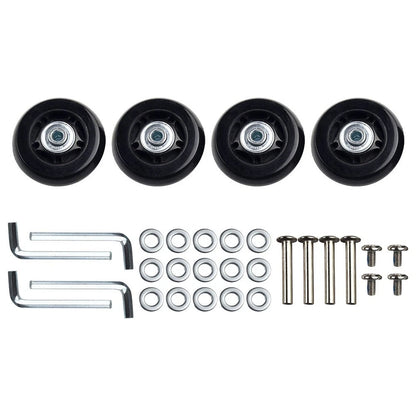 Set of 4 Replacement Wheels for Suitcase