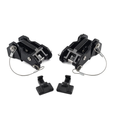 Engine Hood Lock Latch Catch Kit for Jeep Wrangler JK JL Gladiator JT (2007–2023)