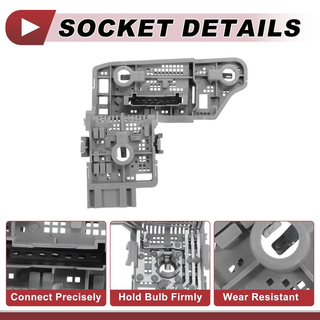 1 Pc Light Socket for Mercedes-Benz C-Class W204 (2012–2014) No. 2048202277