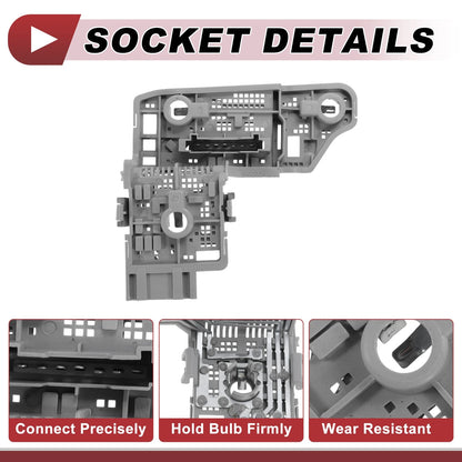 1 Pc Light Socket for Mercedes-Benz C-Class W204 (2012–2014) No. 2048202277