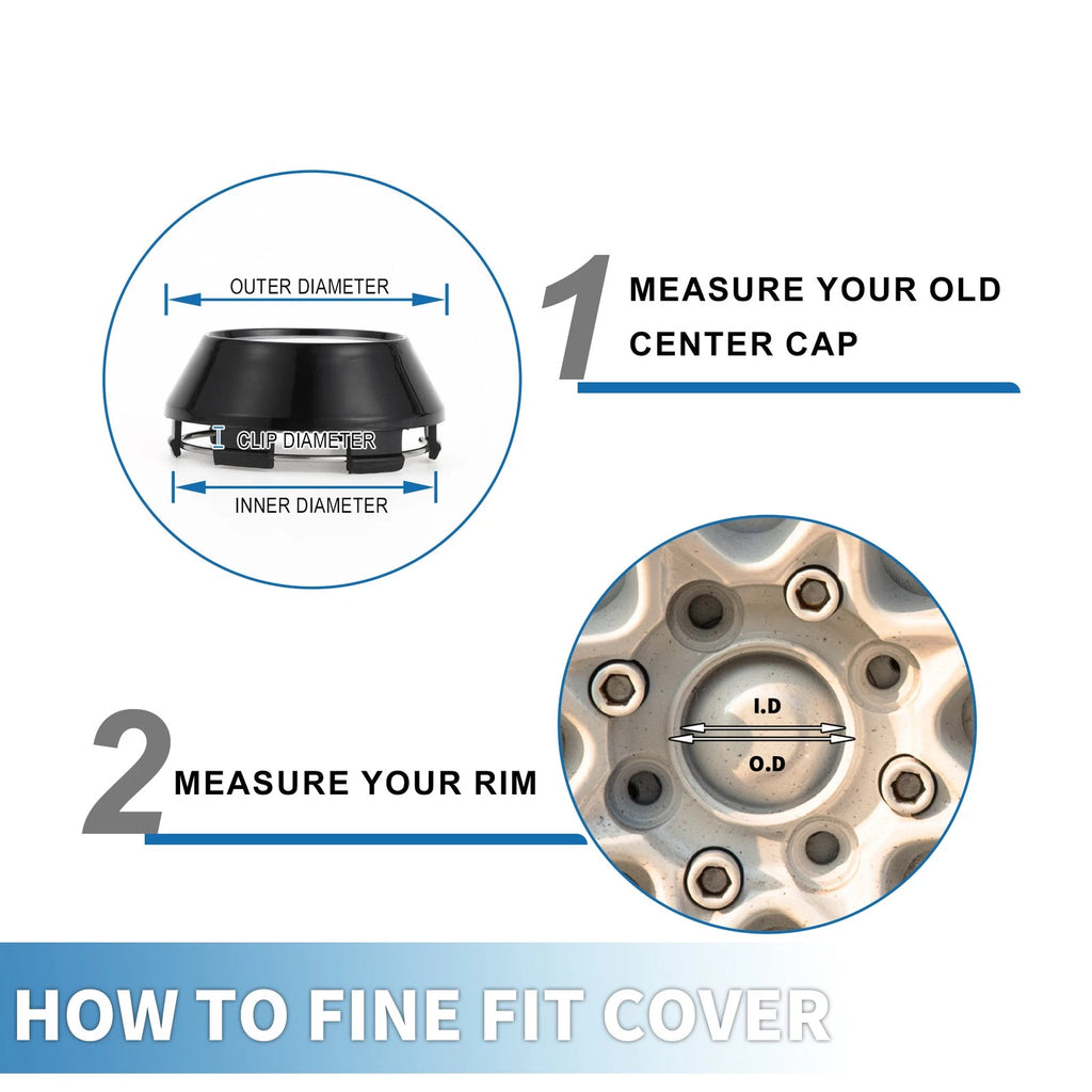Universal Wheel Center Hub Cap 69mm for (Universal Fit)