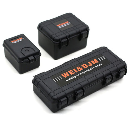 3X Colors Mini Plastic Box Case for Axial SCX24 (1/24) RC Crawler Car