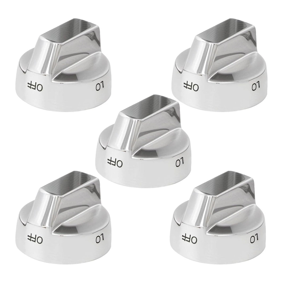 5X Control Dial Knob for Samsung Burner Stove Gas Oven (DG94-00945A)