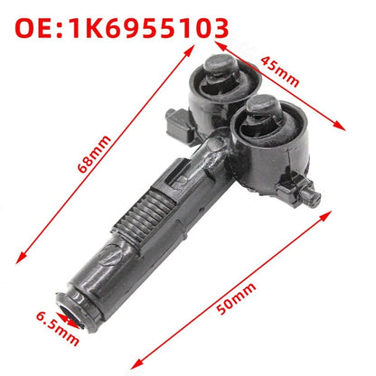 Headlight Washer Nozzle for Construction Vehicles