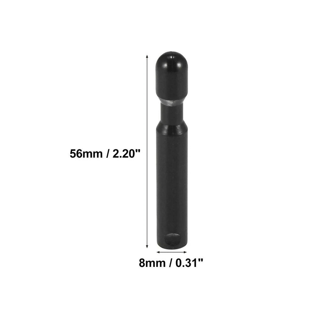 2X Door Lock Pull Knob for - Black