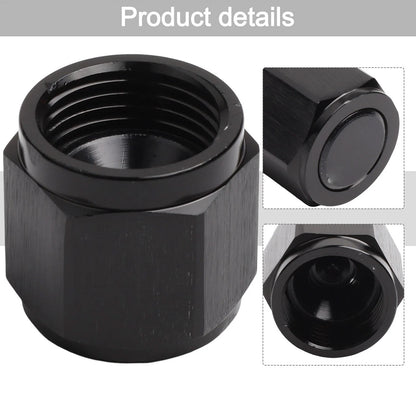 Anodized Aluminum Flare Cap Fittings for Enhanced Appearance and Durability