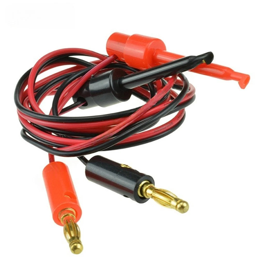 Multimeter Test Line Set for Automotive Use (1 Meter, Gold Plated Ends)