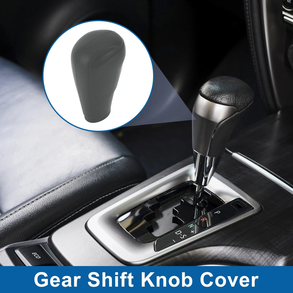 1 Pc Gear Shift Knob Cover for Mazda 3 (2014–2019) Grey Silicone