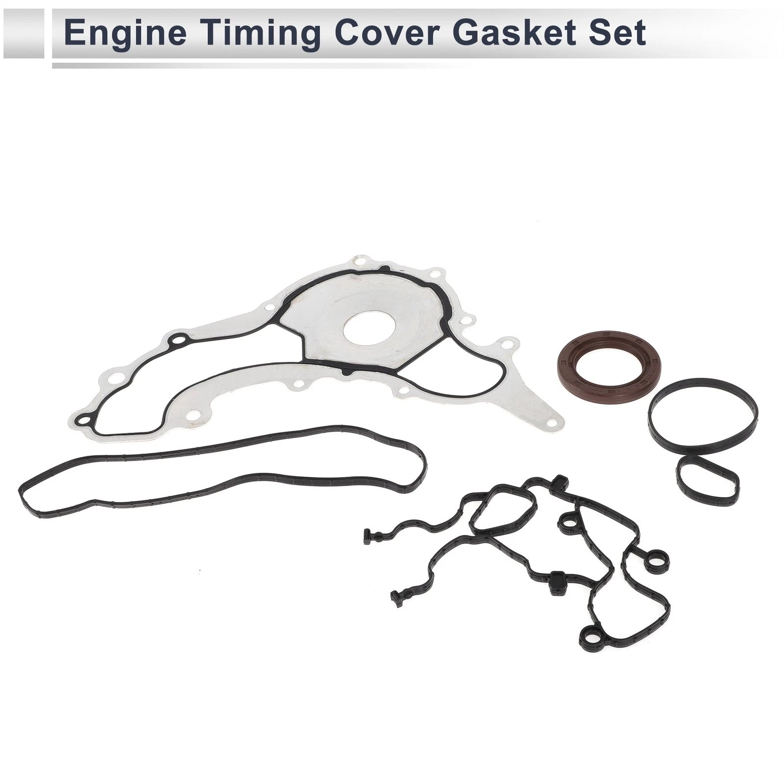 Engine Timing Cover Gasket Set Replacement for Dodge Challenger (2011–2016)