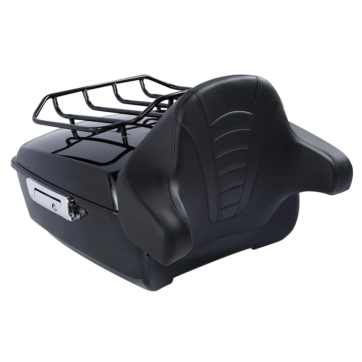 Trunk Backrest Rack Mount for Harley Fatboy FLSTF (2008–2017)