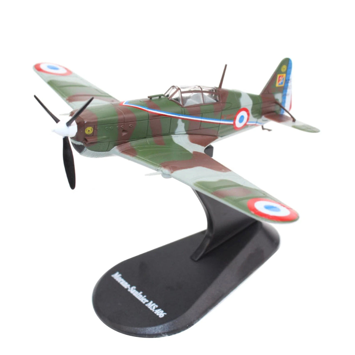Morane-Saulnier MS.406 Fighter Alloy Model (1/72 Scale)