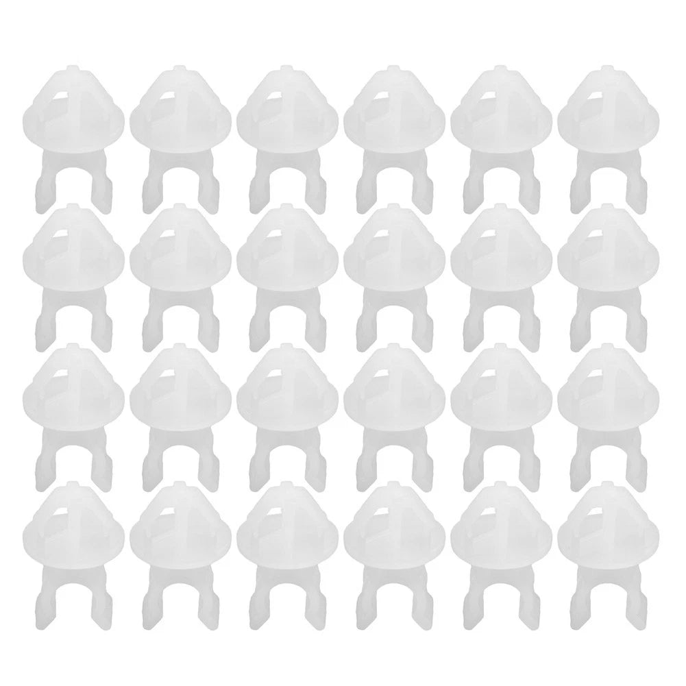 30pcs Rod Holder Clips for Auto (8mm)