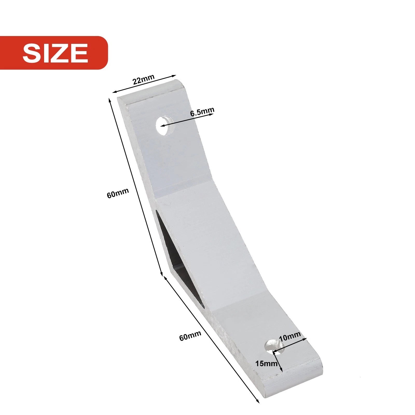 135 Degree Aluminum Corner Angle Bracket for Profile Connection Joint
