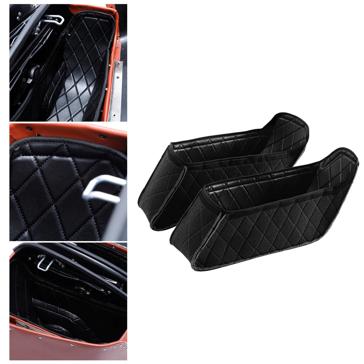 Saddlebag Liners Inserts for Harley Fat Boy FLFB, Breakout FXBRS (2018–2023)