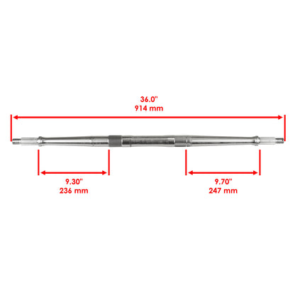 Rear Axle Shaft Heavy Duty Replacement for Honda TRX250R Fourtrax 2X4 (1986–1989)