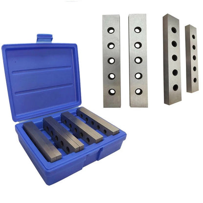 4 Pair 6 Inch Hardened Steel Parallel Gauges for Layout Work
