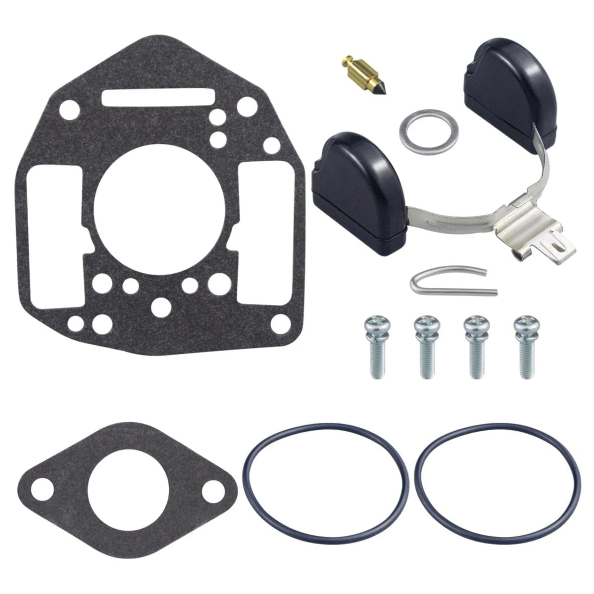 Carburetor Kit & Fuel Filter for NIKKI 146-0657, 146-6100