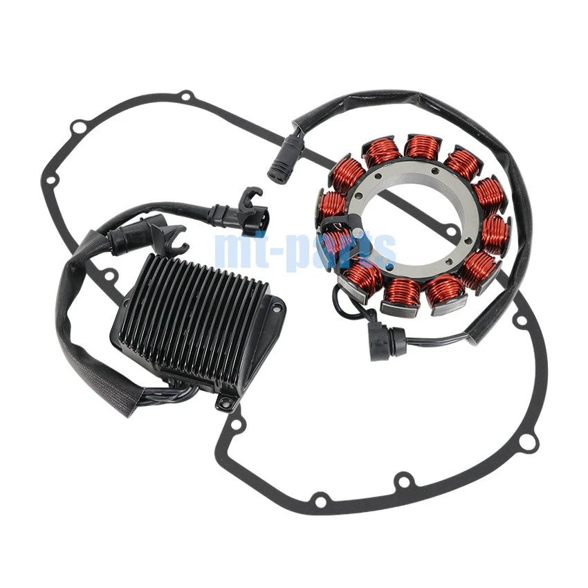 Stator Coil, Regulator Rectifier, Gasket for Buell XB12SCG Lightning (2008–2010)