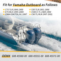Gear Set for Yamaha 75-90HP (688-45551-00, 688-45560-00, 688-45571-00)