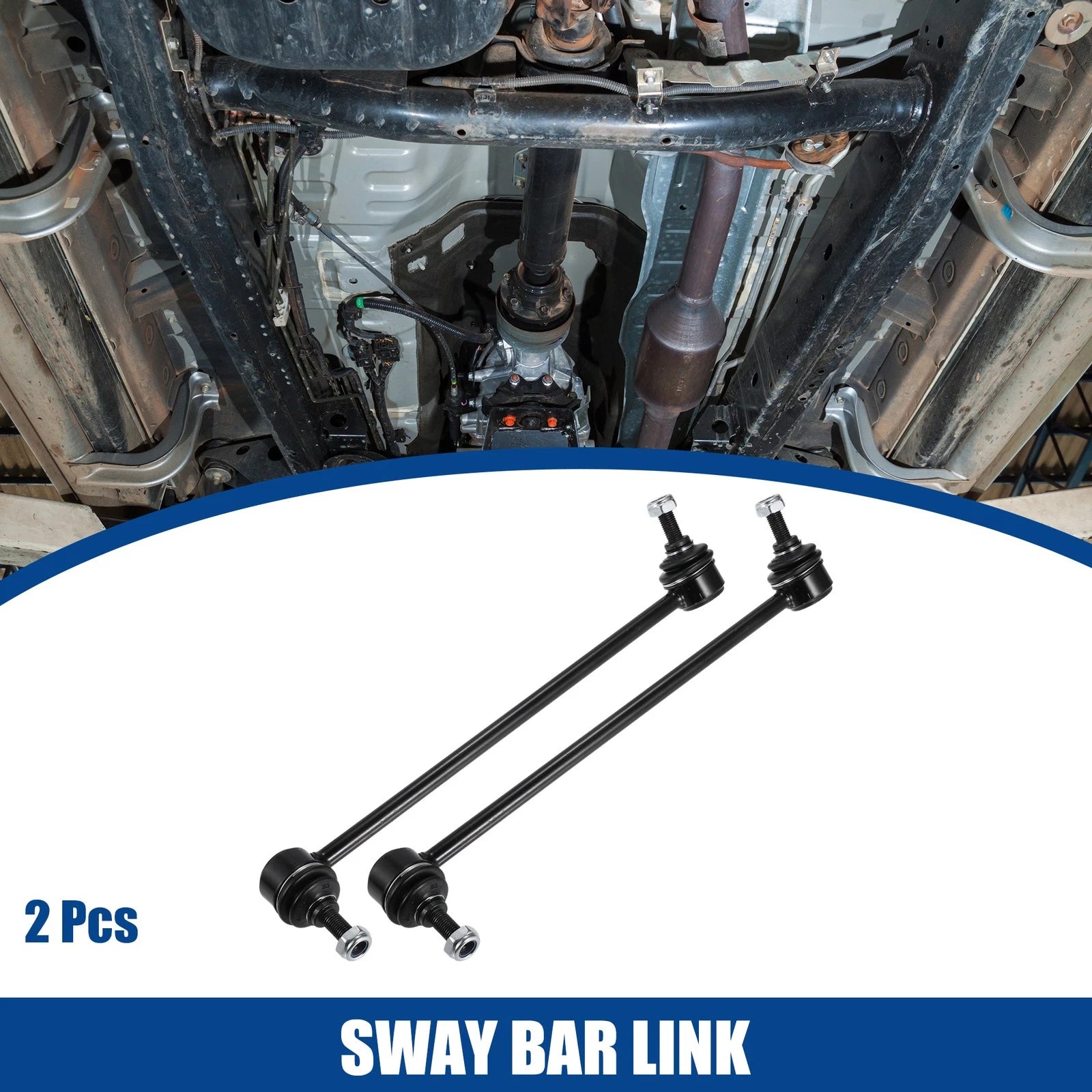 Front Sway Bar Link Stabilizer End Link Pair for BMW X3 (2004–2010)