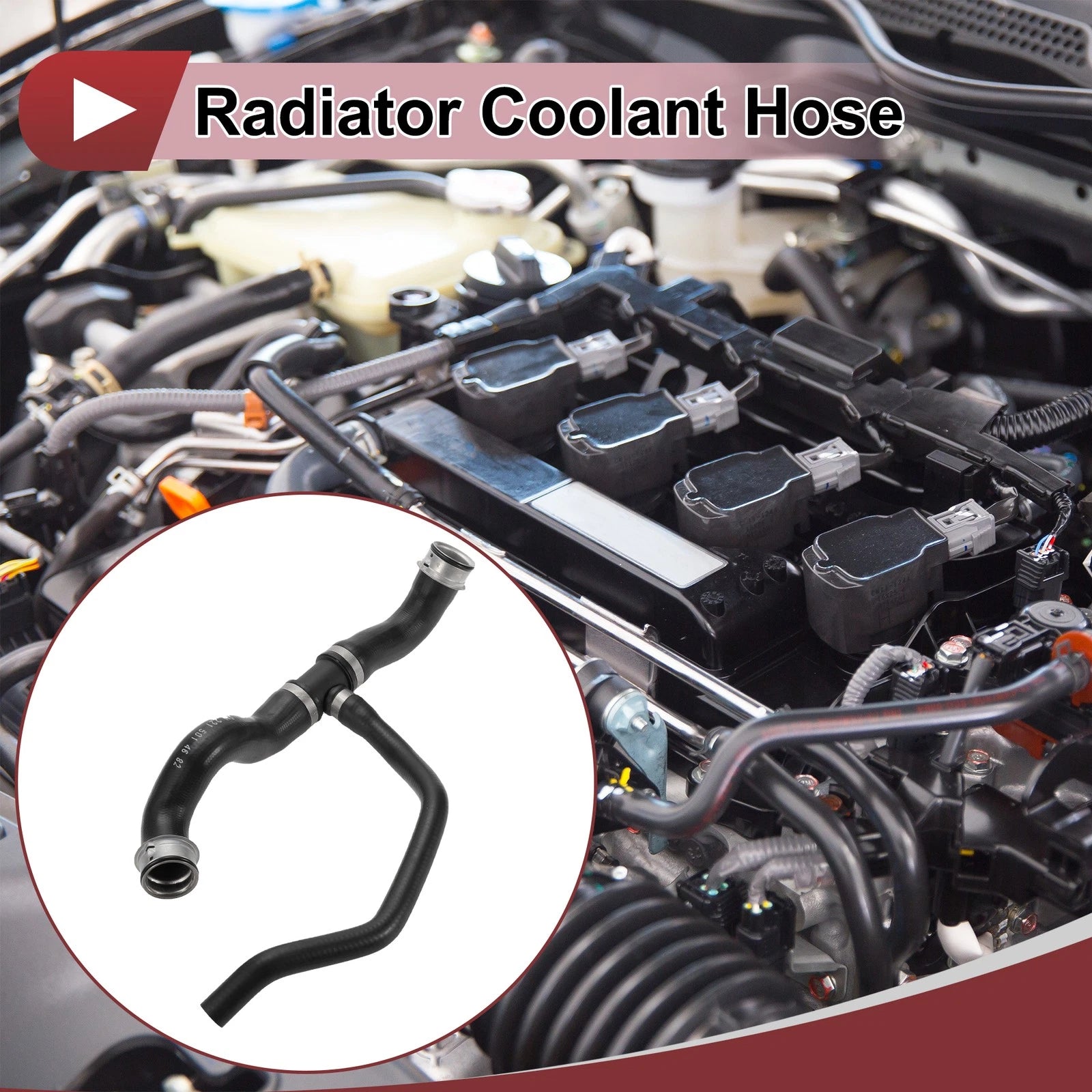Radiator Coolant Hose Replacement for Mercedes-Benz S-Class W221 (2006–2013)