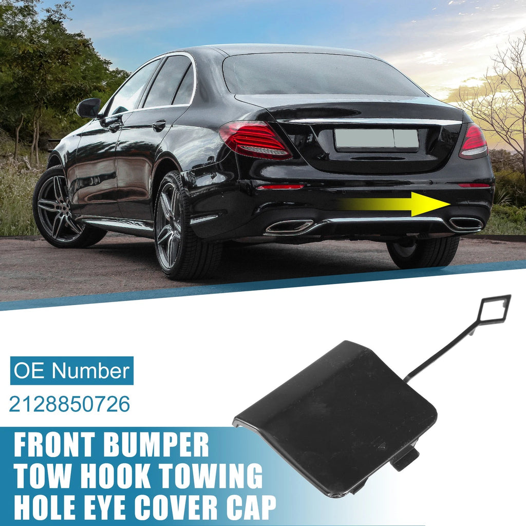 Rear Tow Hook Cover Replacement for Mercedes E Class Sedan (2010–2016)