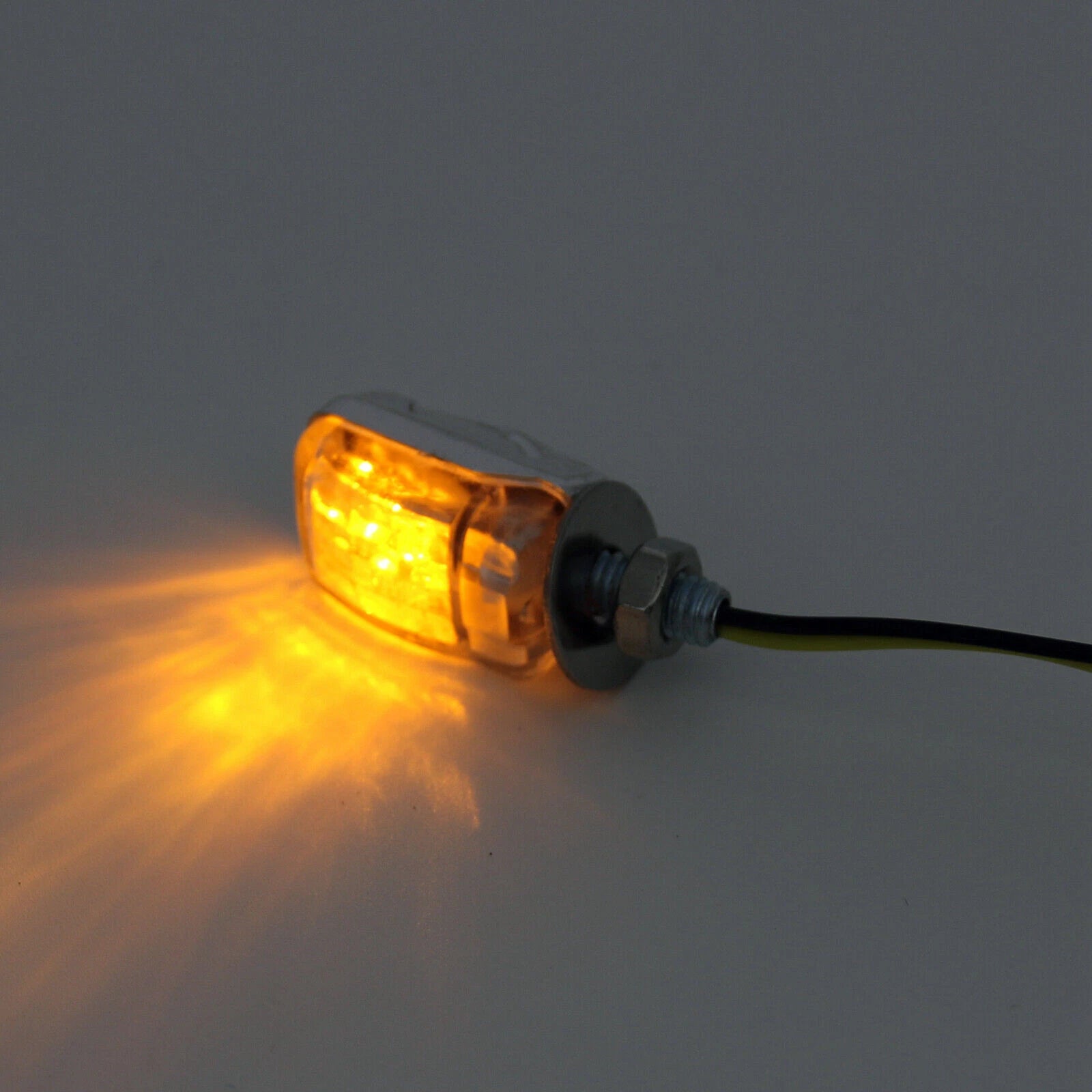 LED Chrome Indicators for Motorcycle (T9)